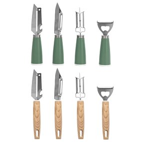 Peeler Set Manufacturer - Multifunctional Shaper Knife Julienning Can Opener Stainless Steel Kitchen and Home Gadgets Set Remover Blade