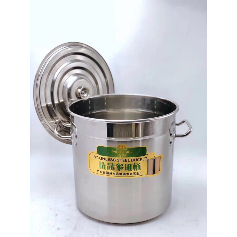 Soup Stock Pots Manufacturer - 100L Extra Large High Capacity Commercial Stainless Steel Heavy Duty Restaurant Catering Gas Stove