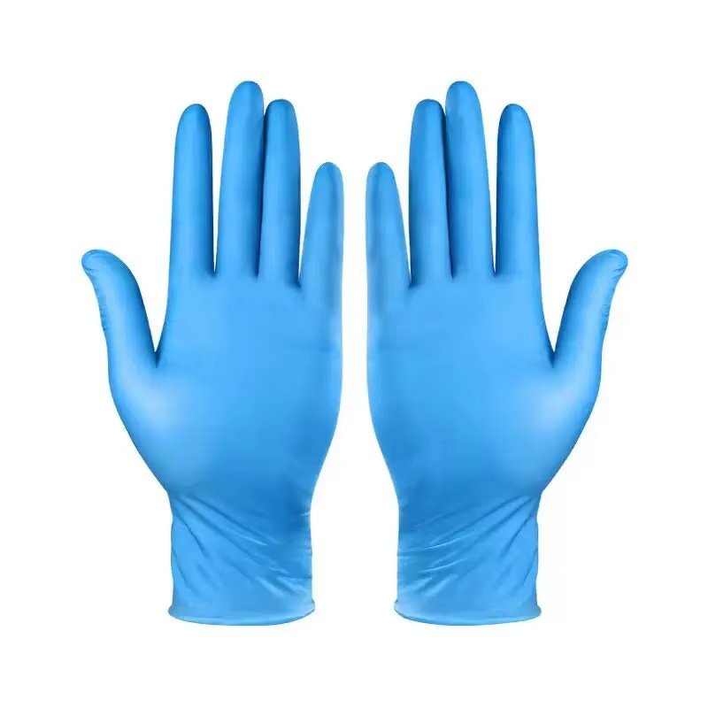 Disposable Nitrile Safety Gloves Manufacturer - Hot Selling 100% 9 Inches Blue for Cleanroom