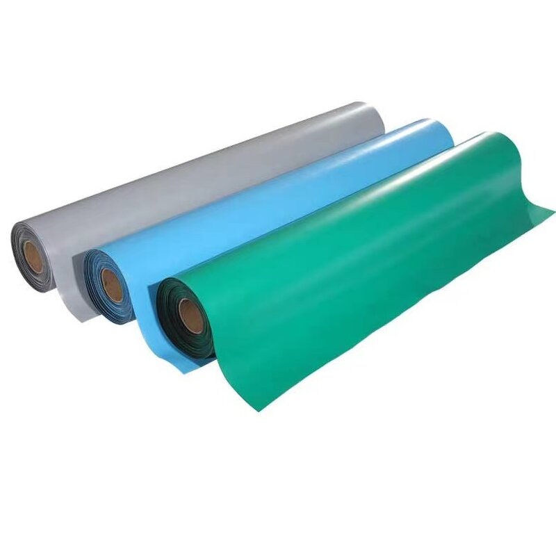ESD Table Mat Manufacturer - Glossy Green With Size 1.0*10m*2mm