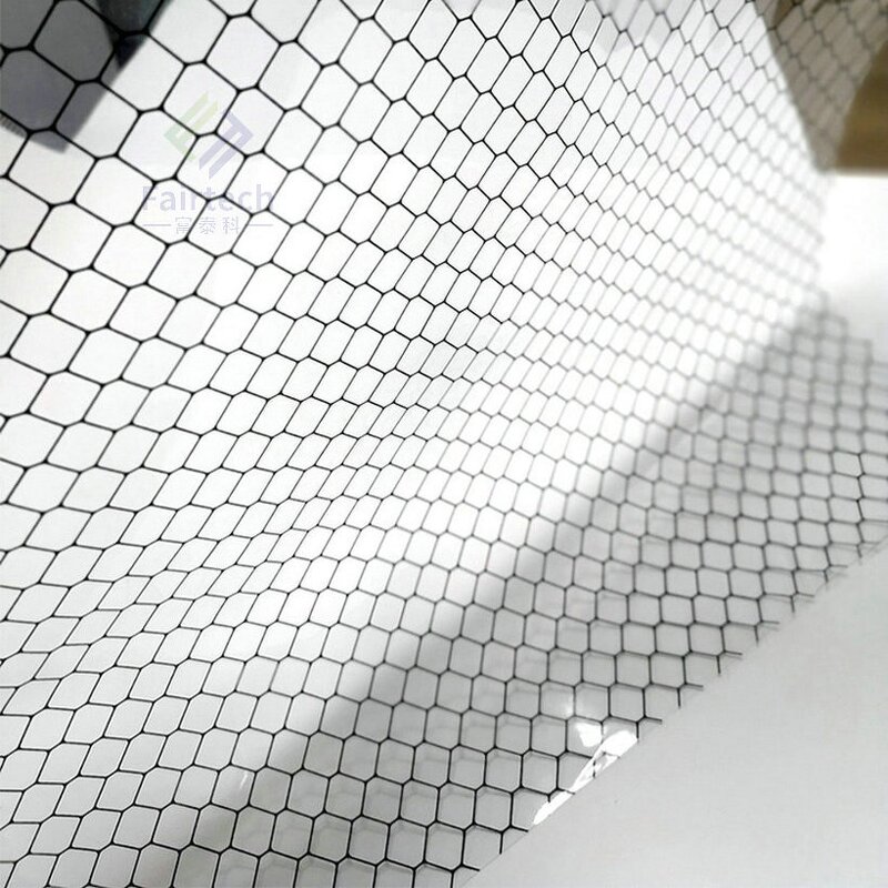 ESD Antistatic PVC Grid Curtain Manufacturer - Transparent for Cleanroom Industry Clear