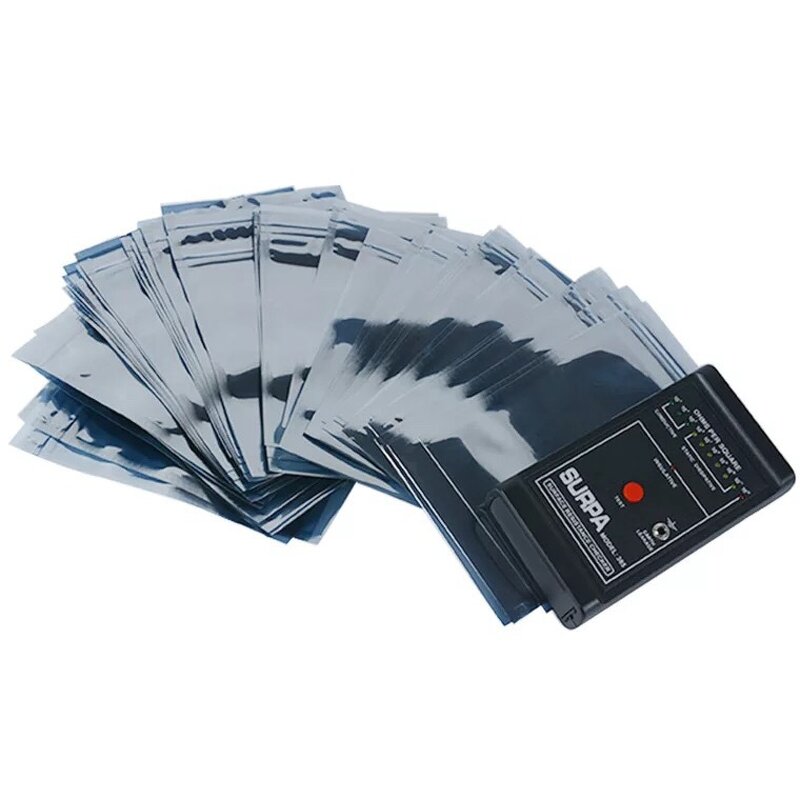 Anti-Static Foil Bag Manufacturer - Custom Logo Antistatic Polystyrene Storage Silo ESD Envelope Moisture-Proof Plastic for Apparel