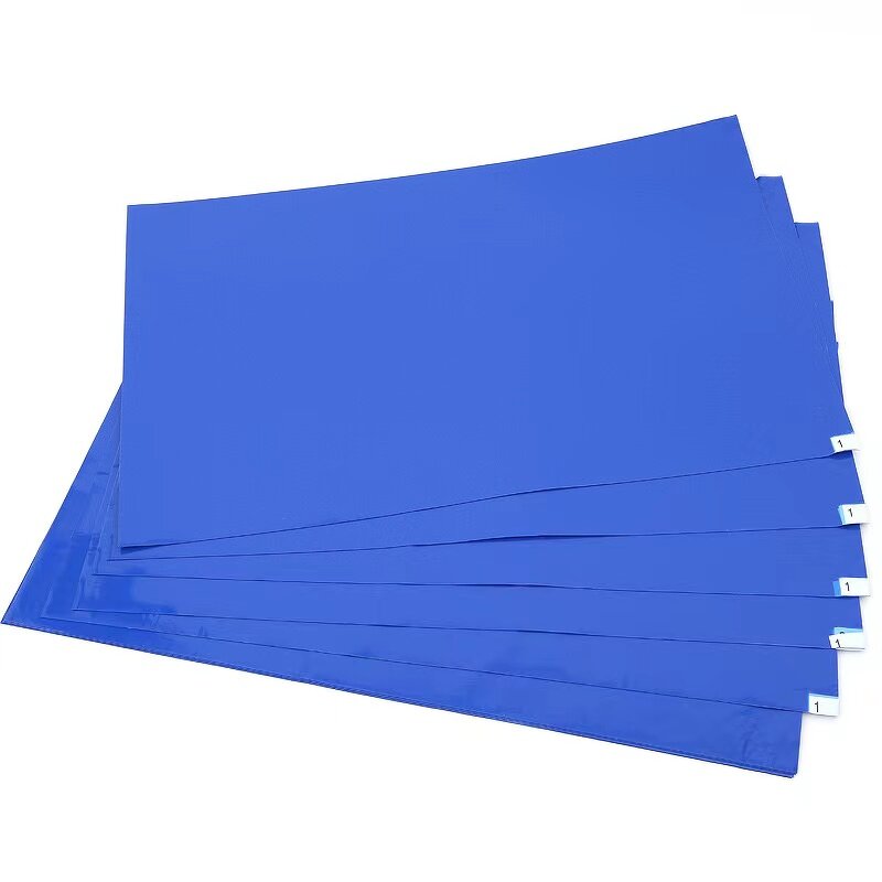 Adhesive Sticky Mat Manufacturer - for Electronic Factory Blue