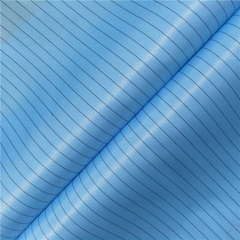 Antistatic Cleanroom Fabric Manufacturer - High Quality Lint Free Polyester ESD Safety for Lab Clothing
