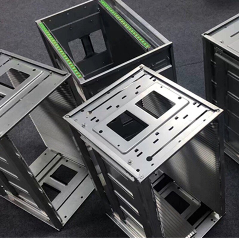 ESD SMT Rack Manufacturer - Adjustable Storage Holder Shelf Antistatic Magazine Rack for PCB