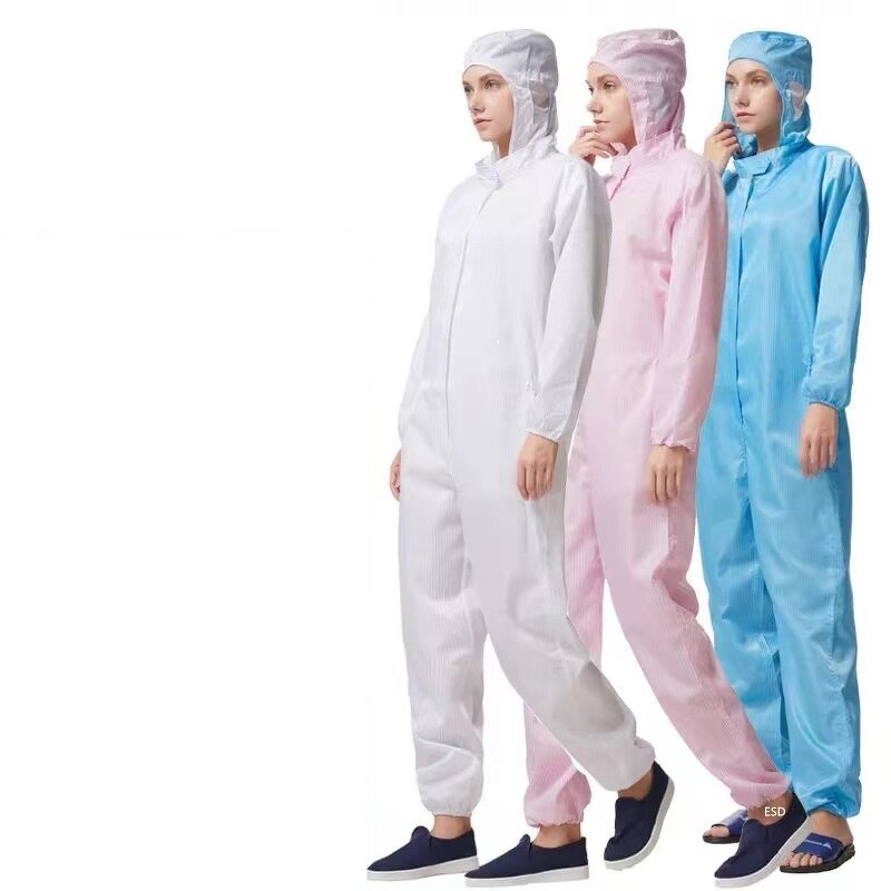 Antistatic Garment Manufacturer - Unisex ESD Clothes Cheap Factory-Sold Work Suits for Cleanroom Safety