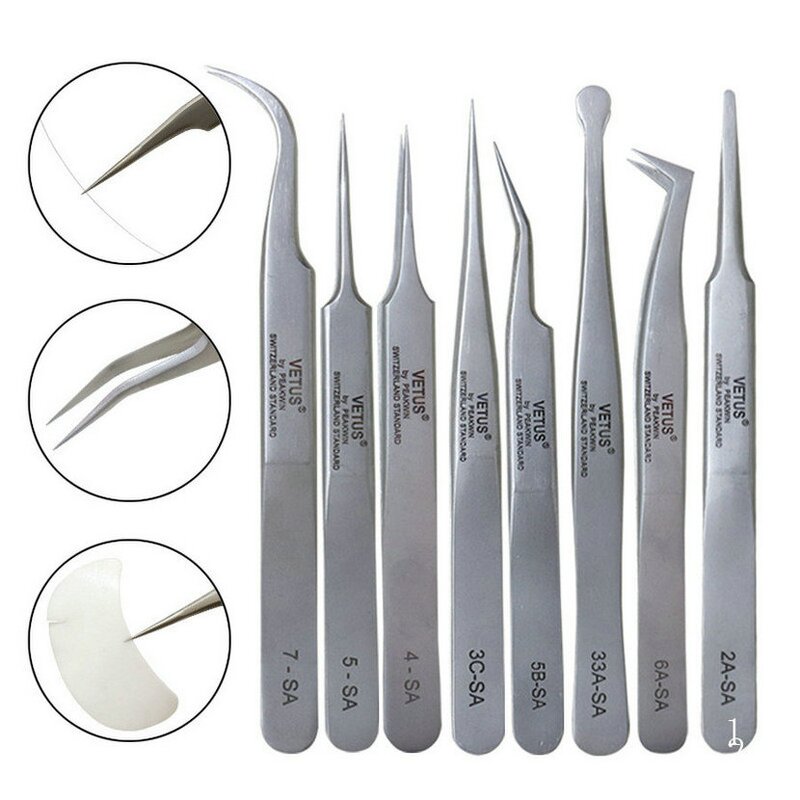 ESD Tweezer Set Manufacturer - 5PCS Lot for Vetus ESD-12 BGA Tweezer with Free Sample
