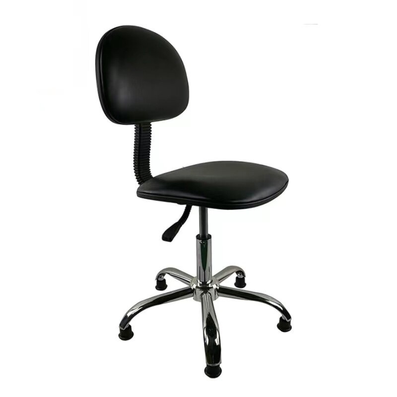 ESD Anti-Static Lab Chair Manufacturer - for School & Hospital Laboratories Easy Lift Rotation PU Foam Backrest Dust-Free Workshop