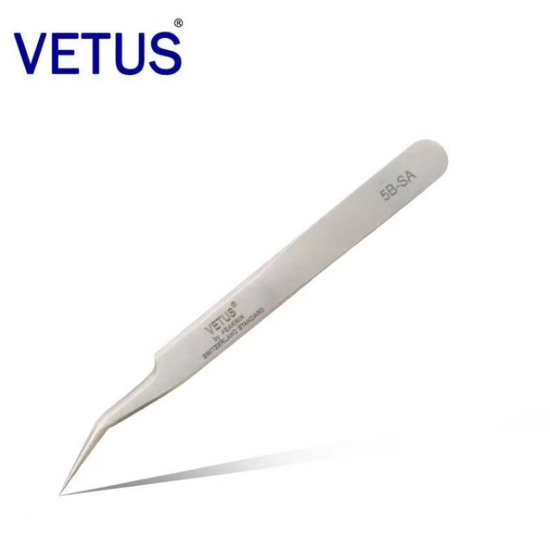 Precision Tweezers Manufacturer - Wholesale Genuine Vetus 5b-sa Ultra Curved Anti Magnetic Stainless Steel