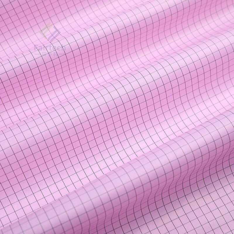 ESD Antistatic Fabric Manufacturer - Polyester 300D dust proof breathable 5mm grid