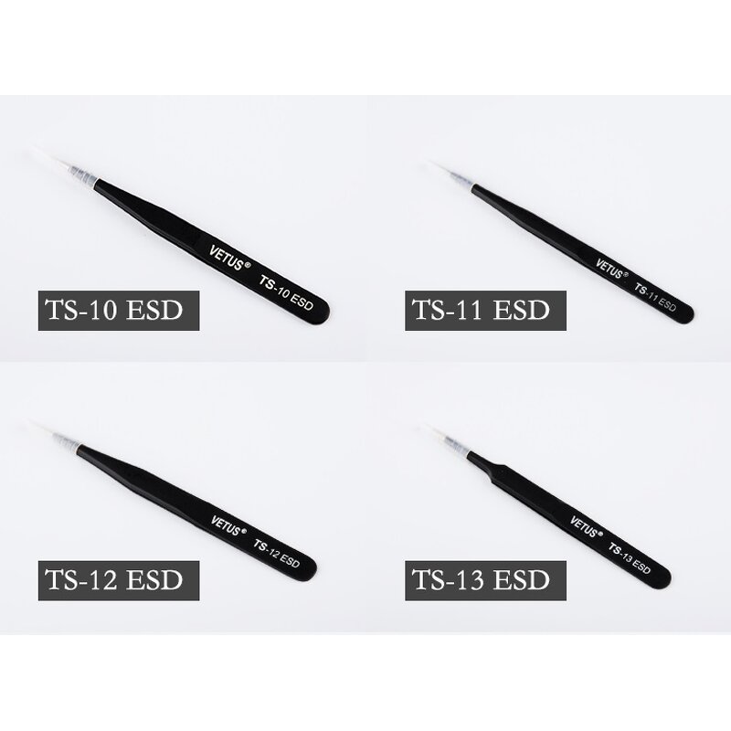Industrial Tweezers Manufacturer - ST-16 125mm VETUS