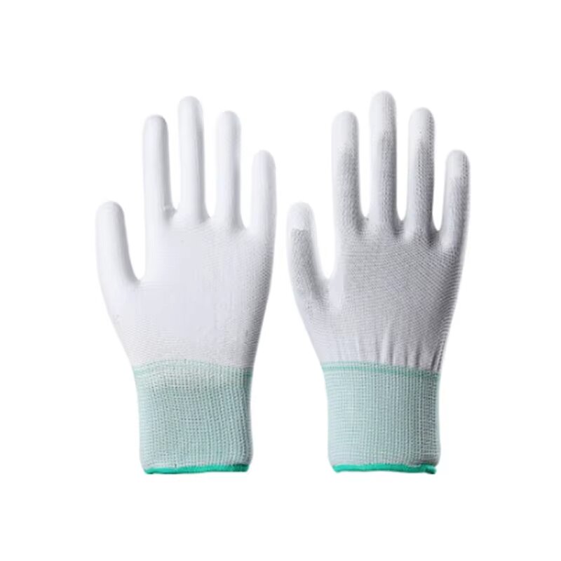 ESD Nylon Glove Manufacturer - FR0304 with Carbon Fiber PU Palm Coating