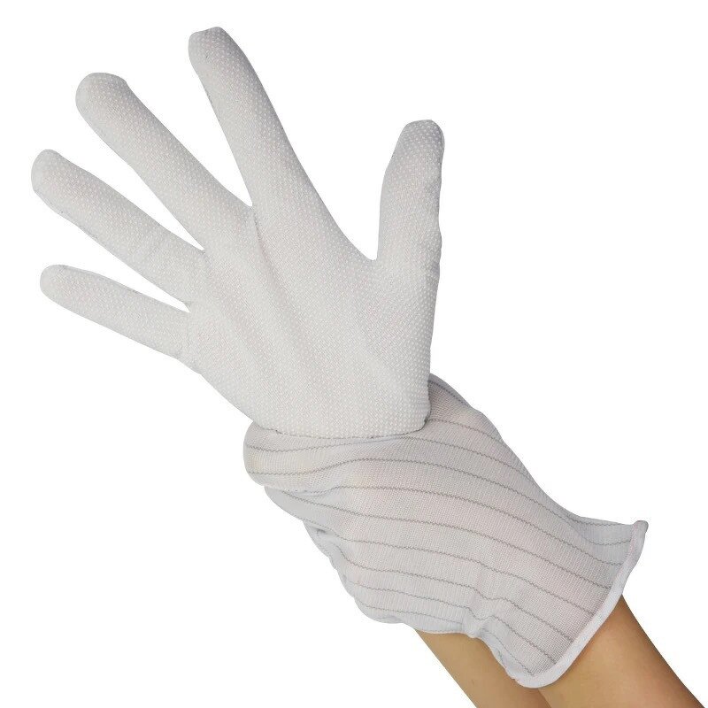 ESD Dotted Glove Manufacturer - Electrical Food Factory Cleanroom Specification