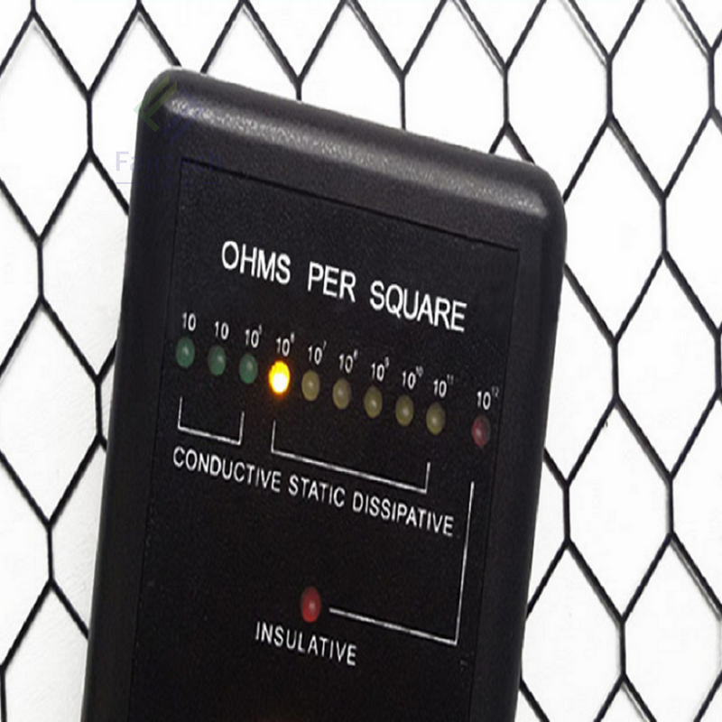 ESD Grid Curtain Manufacturer - Anti Static PVC Transparent with Carbon Grid