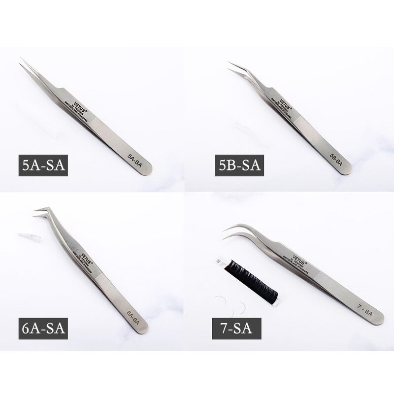 VETUS ESD Tweezers Manufacturer - Collection of ESD-10 to ESD-17 Safety Products