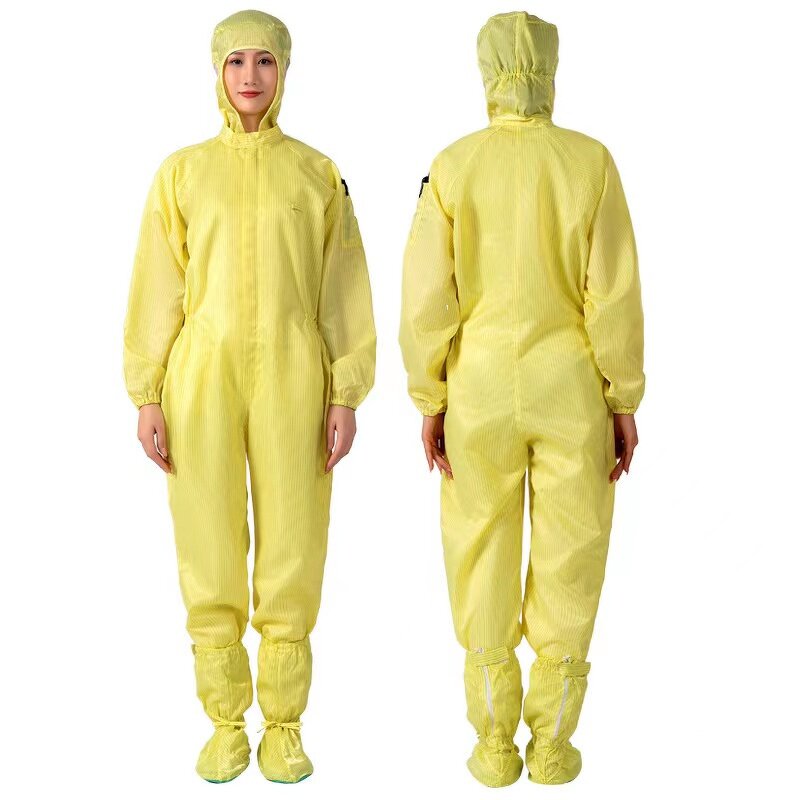 ESD Garment Manufacturer - Customized Polyester Working Smock Antistatic Reusable for Food Industry