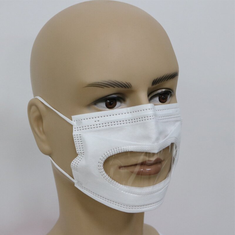 Anti-fog Transparent Mask Manufacturer - 2022 Teaching Use No Mist Party Window Clear Lip Mask