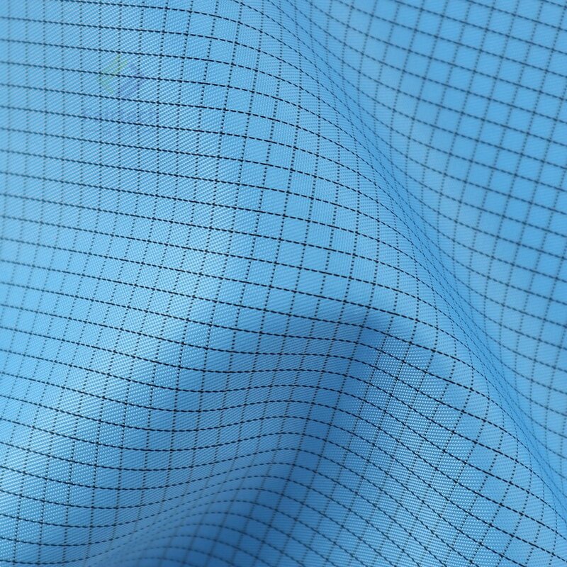 Antistatic ESD Fabric Manufacturer - Professional Grid TC for Cleanroom Clothing Material