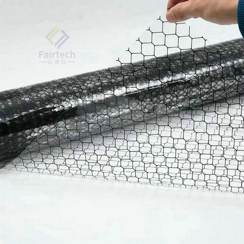 ESD Antistatic PVC Grid Curtain Manufacturer - Transparent for Cleanroom Industry Clear