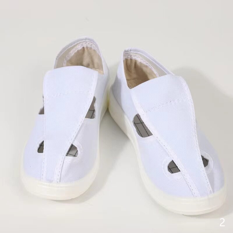 ESD Mesh Shoes Manufacturer - PVC Outsole Upper for Cleanroom Laboratory Semiconductor Industry Worker