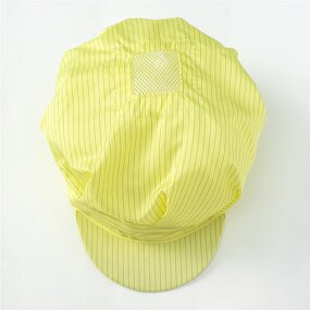 Cleanroom Esd Cap Manufacturer - Lint Free Stripe Big Permanent Hood & Shoulders Approved Dust Caps Head Cover