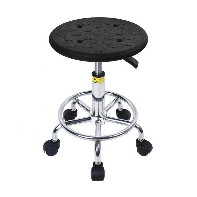 ESD Dental Stool Manufacturer - Chair with Backrest and Footrest