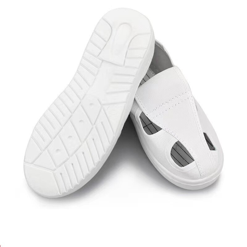 ESD Shoes Manufacturer - Cleanroom Antistatic Safety Anti-Static Mesh with PU Shoe Insole