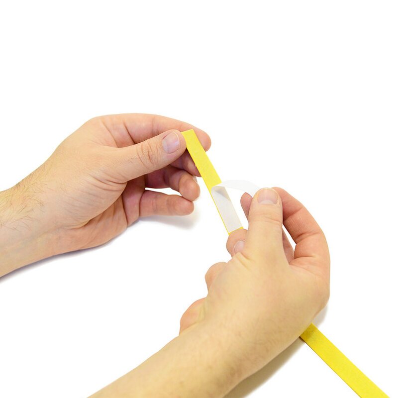 ESD Foot Strap Manufacturer - Yellow With Black Anti-static Heel & Toe Grounder Strap