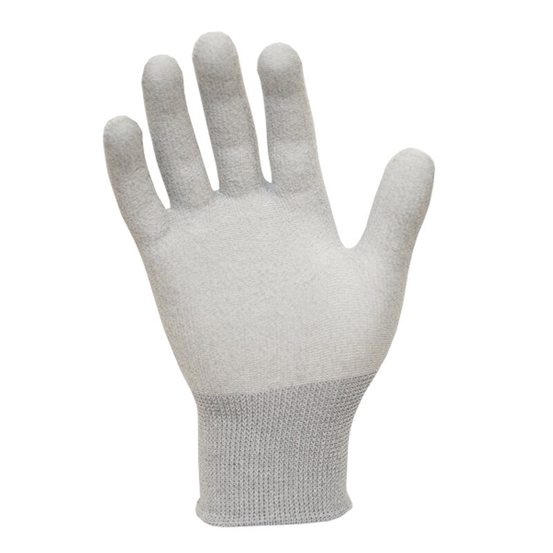 ESD Nylon Glove Manufacturer - FR0304 with Carbon Fiber PU Palm Coating