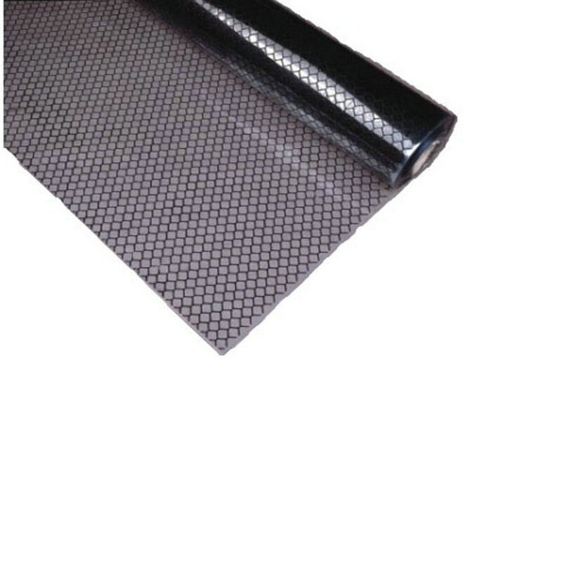 Anti Static ESD PVC Grid Curtain Manufacturer - 0.3mm Transparent Black for Factory Use