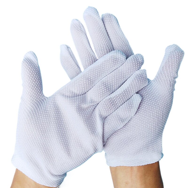 Cleanroom Esd Dotted Glove Manufacturer - Boxes Regulatory Standards Static Dissipative