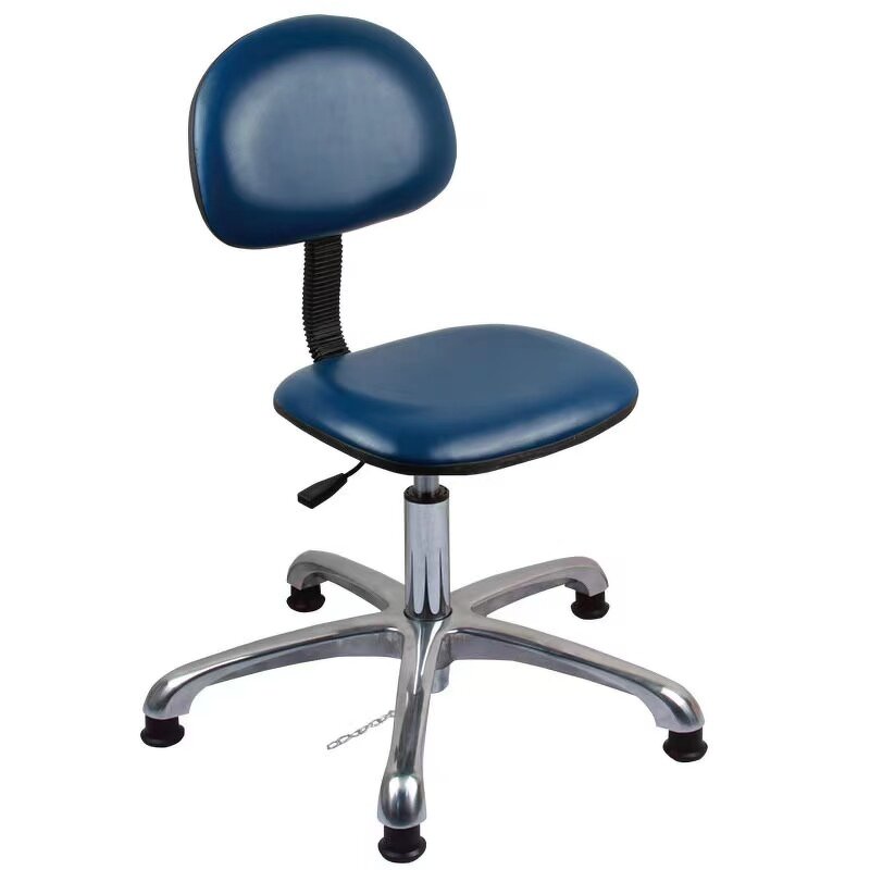 ESD Dental Stool Manufacturer - Chair with Backrest and Footrest