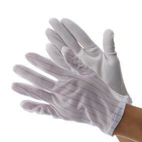 Cleanroom Esd Dotted Glove Manufacturer - Wholesale Bulk Dispenser Uk Fingerless Half Liner