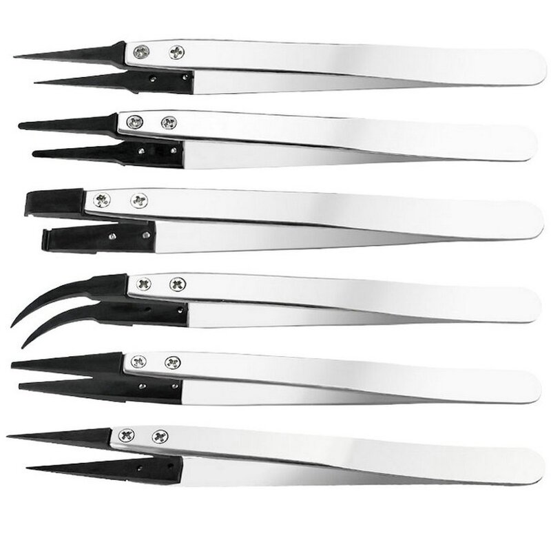 Rubber Tipped Tweezers Manufacturer - Replaceable Tip Esd Tweezers