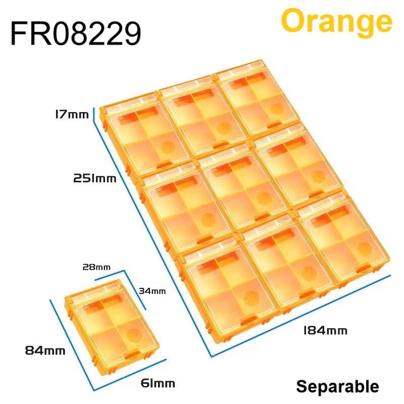 ESD Antistatic Conductive Chip Box Manufacturer - FR08224