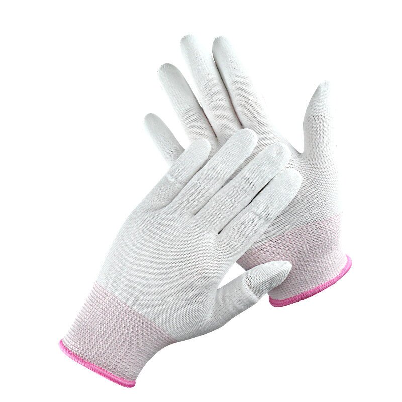 ESD PU Finertip Coating Gloves Manufacturer - FR0305 with Carbon Fiber Safety Gloves