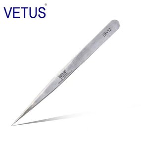 Precision Tweezers Manufacturer - At a Loss Stainless Steel Curved Double Date Gold - 45 Slim Foot Eyelash Extension Mascara
