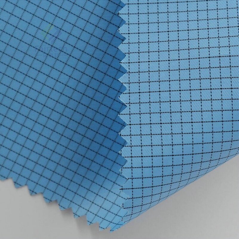 Antistatic ESD Fabric Manufacturer - Professional Grid TC for Cleanroom Clothing Material