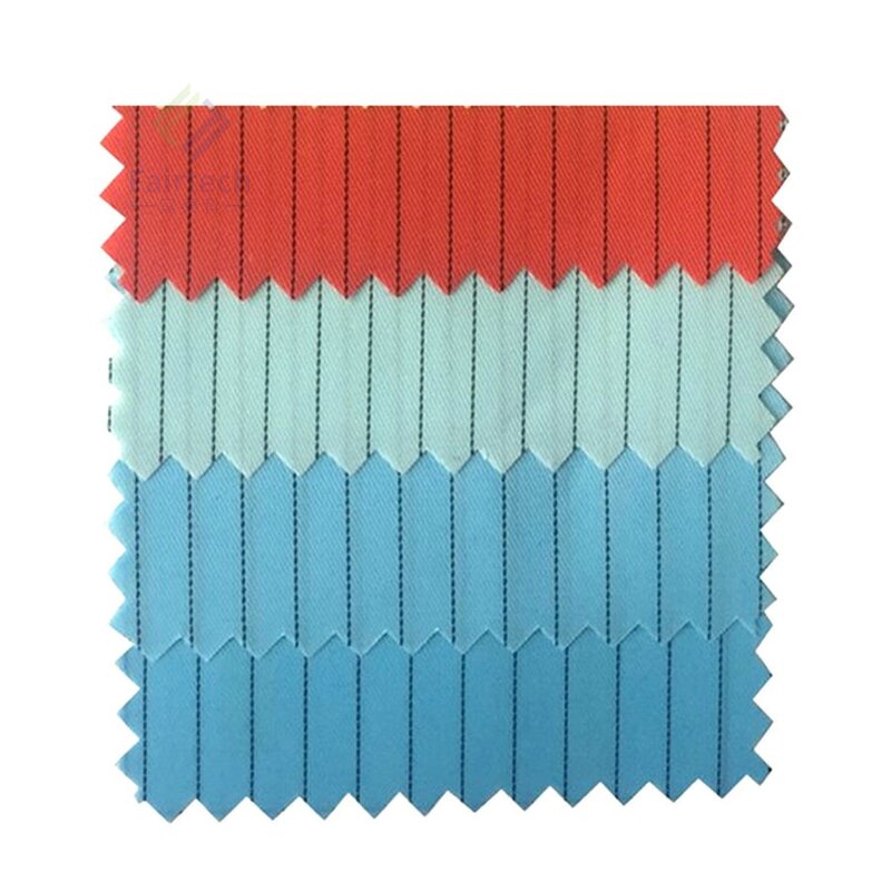 ESD Antistatic Fabric Manufacturer - Customized Waterproof 99% Polyester for Workwear Clothing