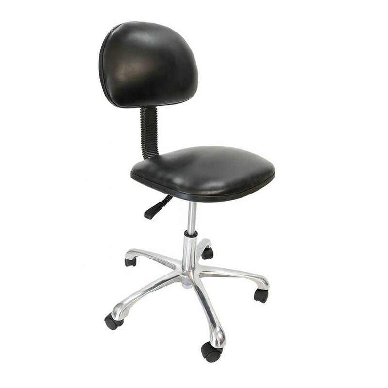 ESD Laboratory Chair Manufacturer - Industrial Furniture Anti-static with Foot-ring Polyurethane Cleanroom Lab