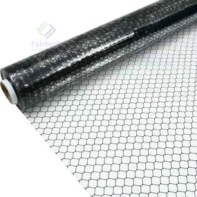 ESD Grid Curtain Manufacturer - Anti Static PVC Transparent with Carbon Grid