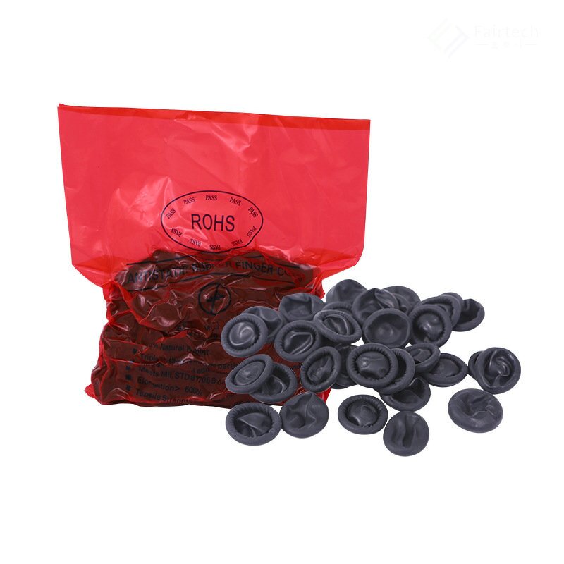 Conductive Finger Cots Manufacturer - Discount Offers Black Esd Protective for Laboratory Featuring Anti-Slip Safety Product