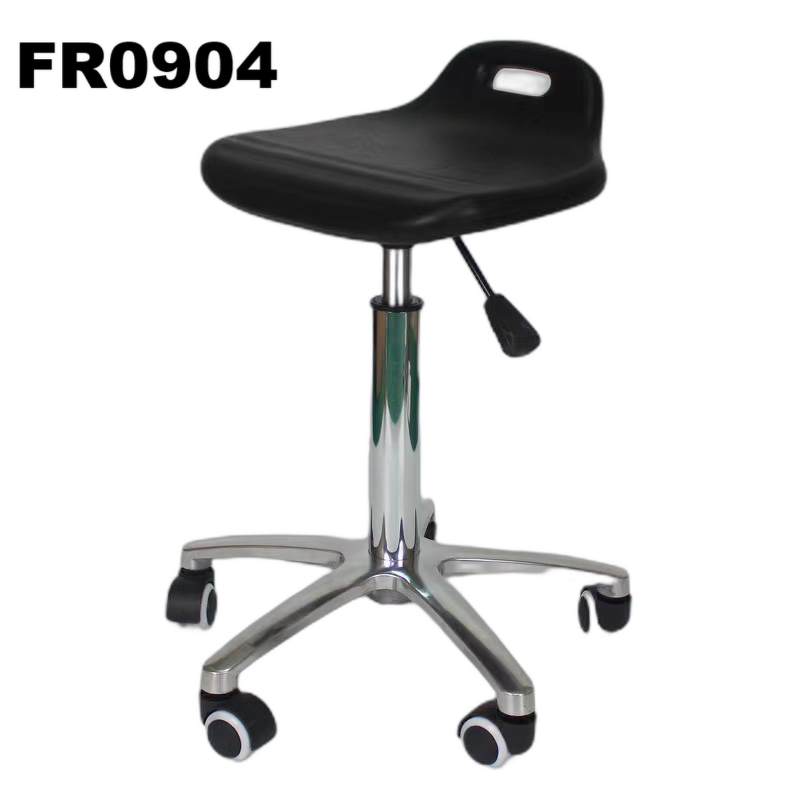 ESD Dental Stool Manufacturer - Chair with Backrest and Footrest