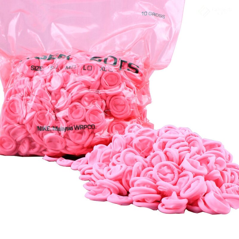 ESD Finger Cots Manufacturer - Wholesale Pink Medium for Optical Components