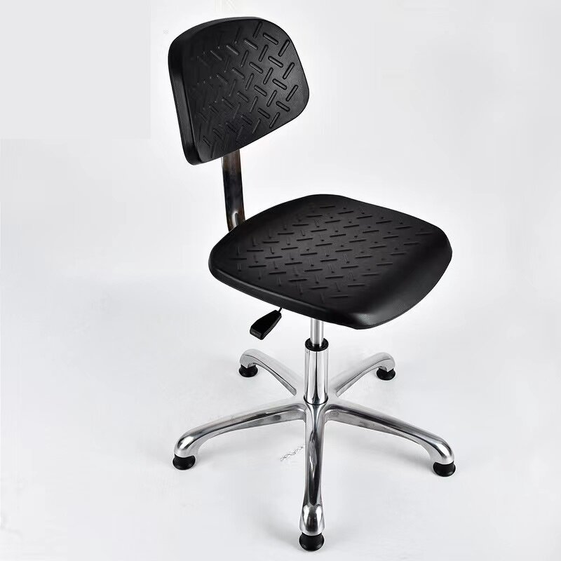 ESD Laboratory Chair Manufacturer - Industrial Furniture Anti-static with Foot-ring Polyurethane Cleanroom Lab