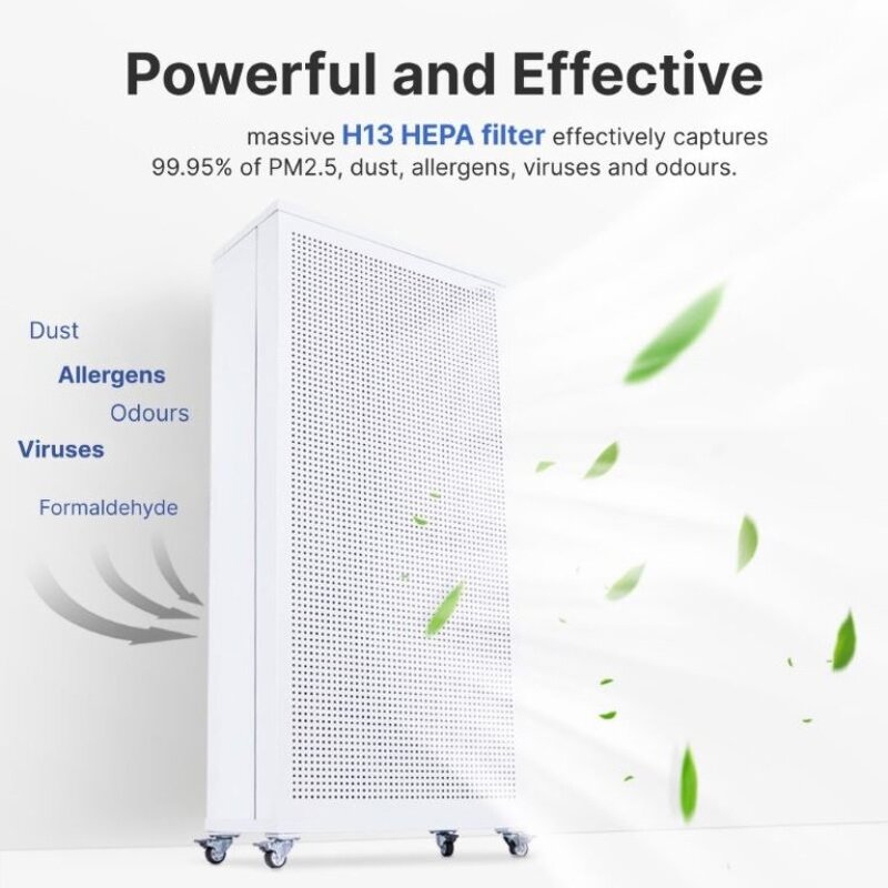 air Purifier Manufacturer - Factory Direct Supply Customized High Efficiency Home Negative Ions Robot Toilet UV Lamp