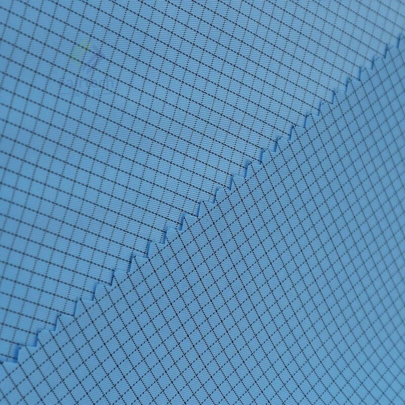 Antistatic ESD Fabric Manufacturer - Professional Grid TC for Cleanroom Clothing Material