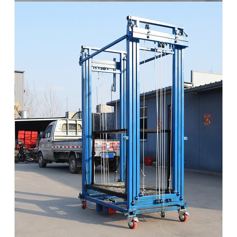Scaffolding Tower - Foldable Electric Lift Platform Telescopic