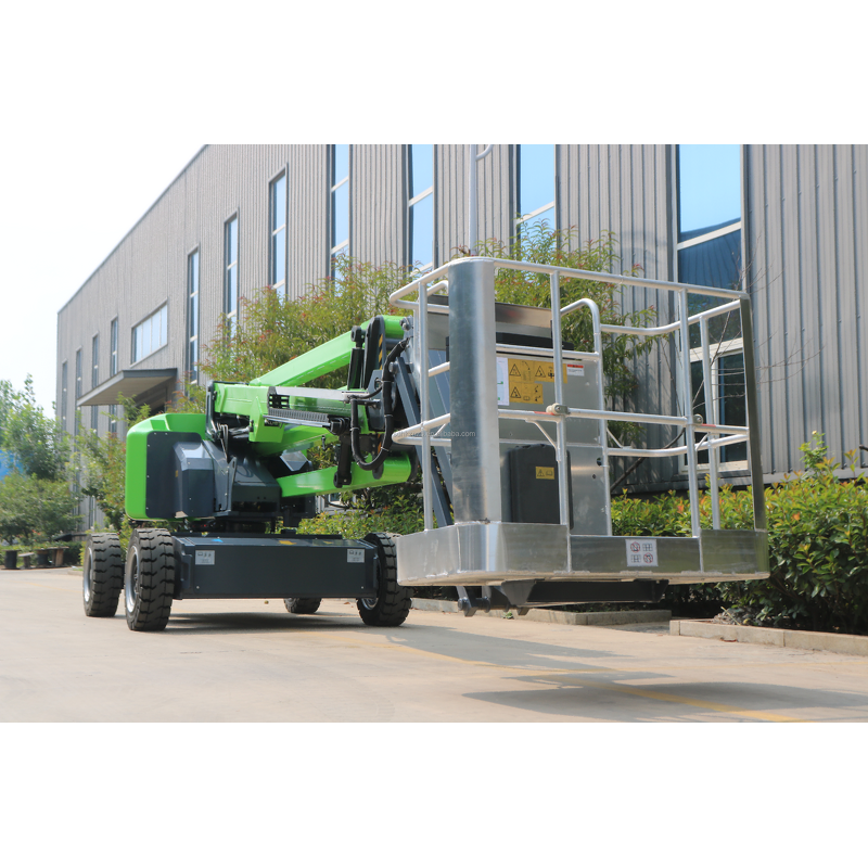 Self-Propelled Hydraulic Boom Lift - 28m Mobile Elevating Work Platform
