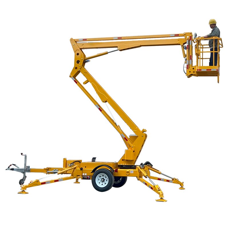 Trailer Mounted Boom Lift - Towable Scissor Lift Aerial Work Platform